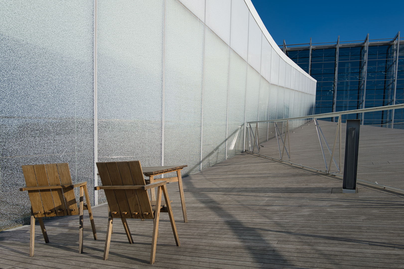 Ausgerichtet auf das Blau...