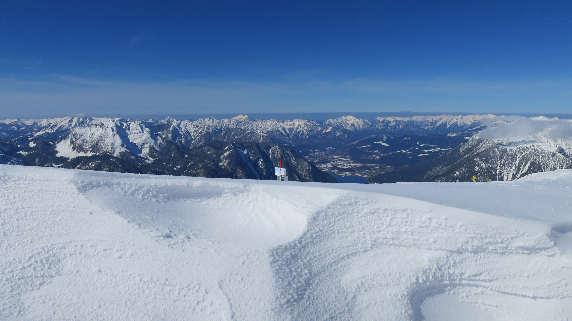 Ausgeschilderte Wanderwege