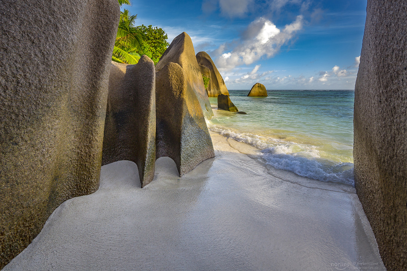 Ausgewaschene Felsen