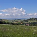 Ausgezeichnete und besondere Sicht nach Süden ins Böhmische Becken