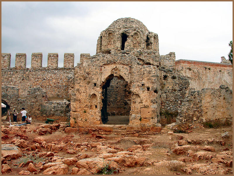 Ausgrabung bei Alanya