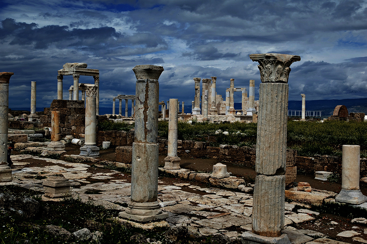 Ausgrabungen bei Pamukkale ( Türkei )