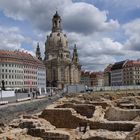 Ausgrabungen vor der Frauenkirche