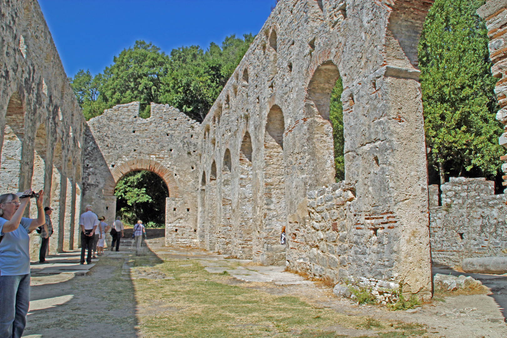 Ausgrabungsstätte Butrint: Die Basilika