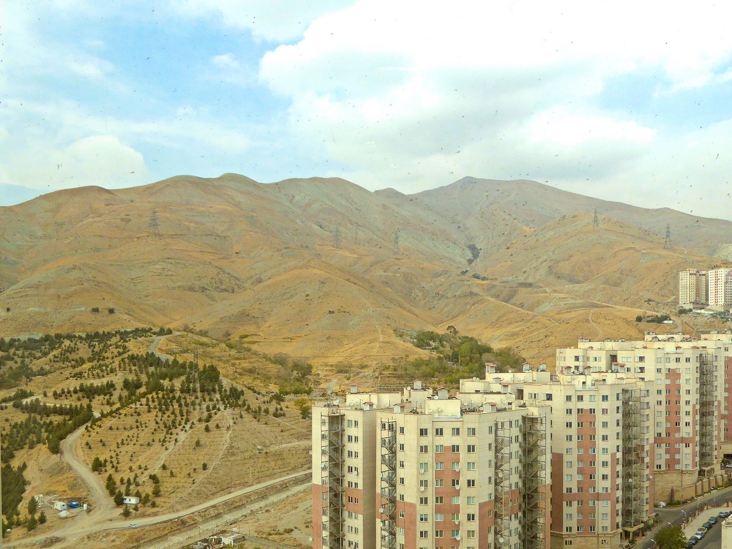 Ausläufer des Elbursgebirge im Norden von Teheran