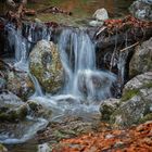 Ausläufer des Wasserfalls Schoßrinn 