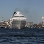 Auslauf der 'Amadea'