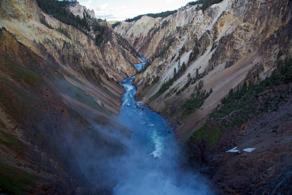 Auslauf des Yellowstone Lake