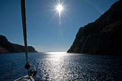 Auslaufen aus Kalymnos Ormos Vathis