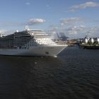 Auslaufen "MSC Splendida"