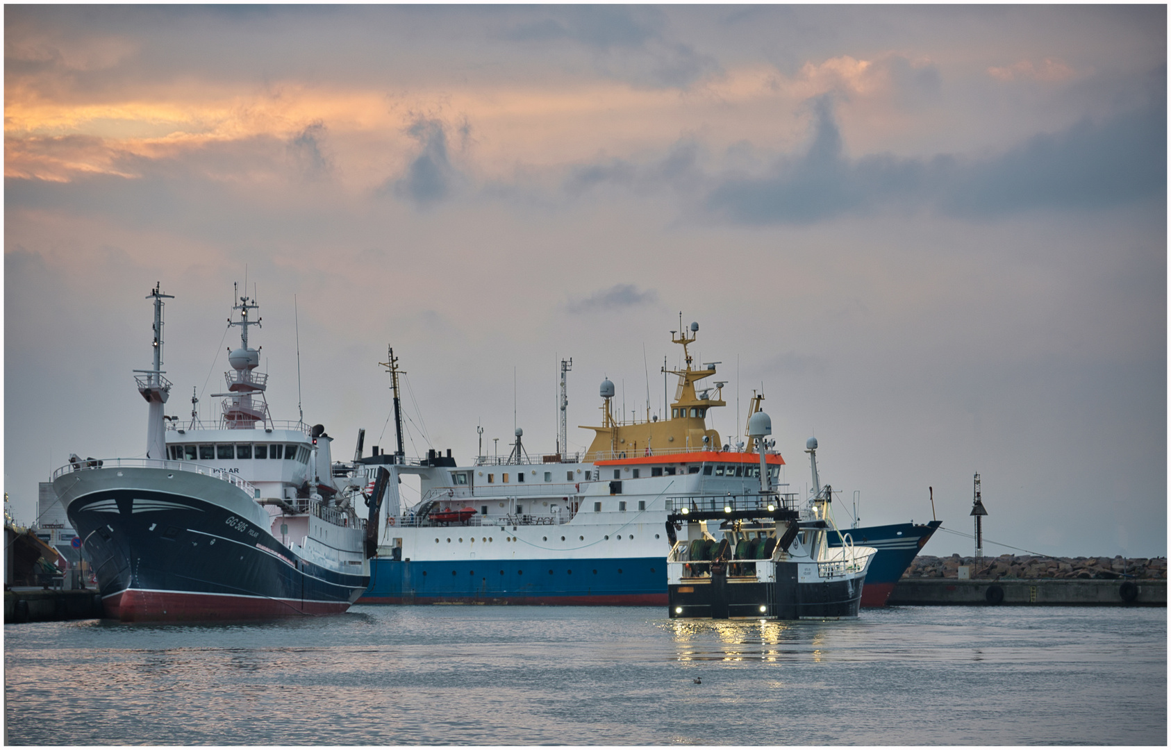 Auslaufen zum Fischfang