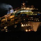 Ausnahmezustand entlang der Ems Teil II-Emsüberführung der Celebrity Reflection