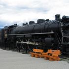 Ausrangierte Lok der Canadian Railway