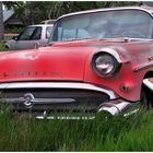 Ausrangierter Buick in einem Ghosttown