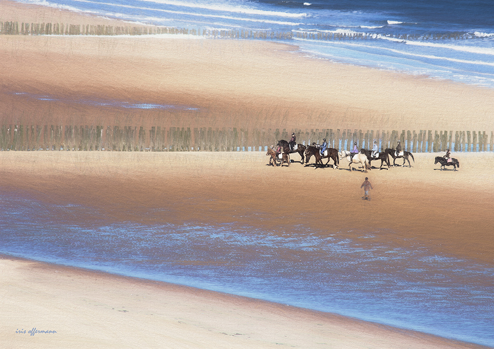 Ausritt am Meer