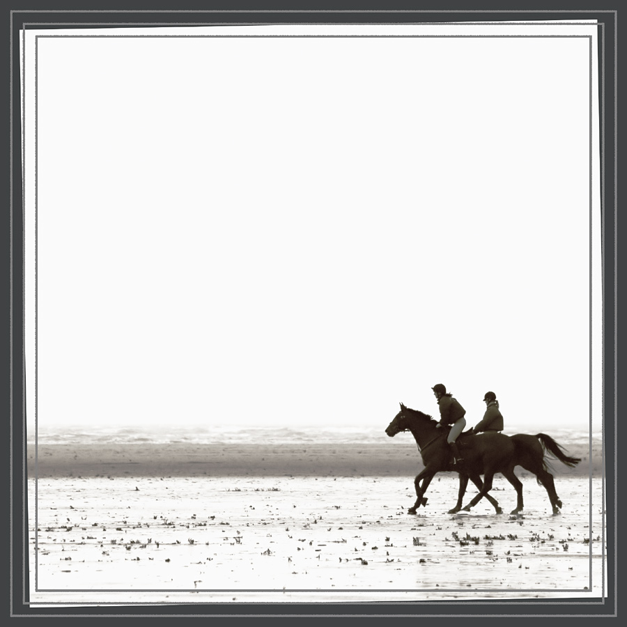 Ausritt am Strand von Holger Savural