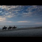 Ausritt am Strand