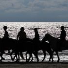 Ausritt am Strand