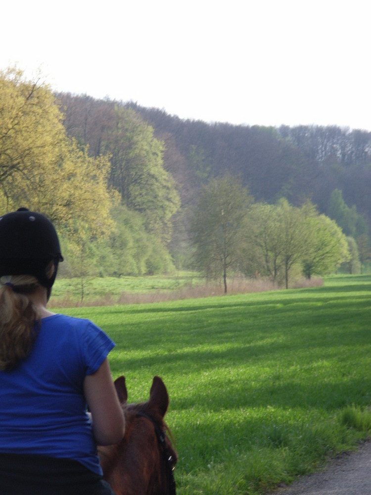 Ausritt in die freie Natur