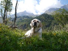 Ausruhen nach der Wanderung