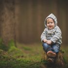 Ausruhen vom vielen Wandern im Wald