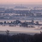 Ausschau über den Rhein