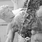 Ausschnitt aus Brunnen in Wien, Hofburg, Michaelertrakt