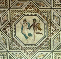 Ausschnitt aus dem Dionysus - Mosaik