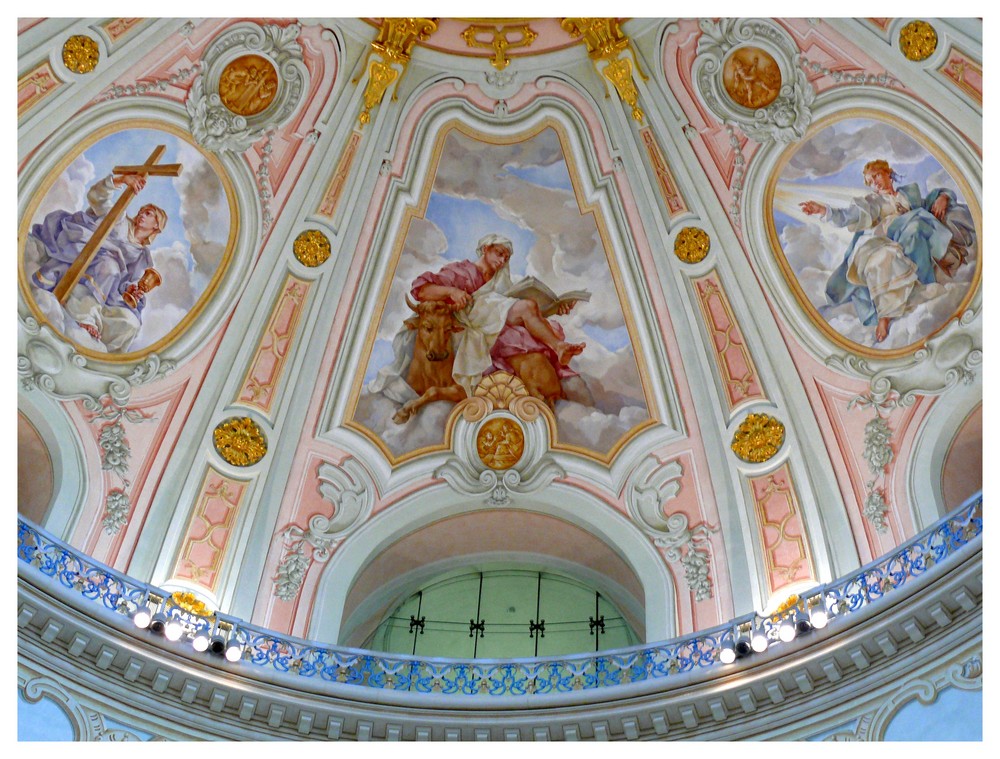 Ausschnitt aus der Kuppel der Dresdner Frauenkirche
