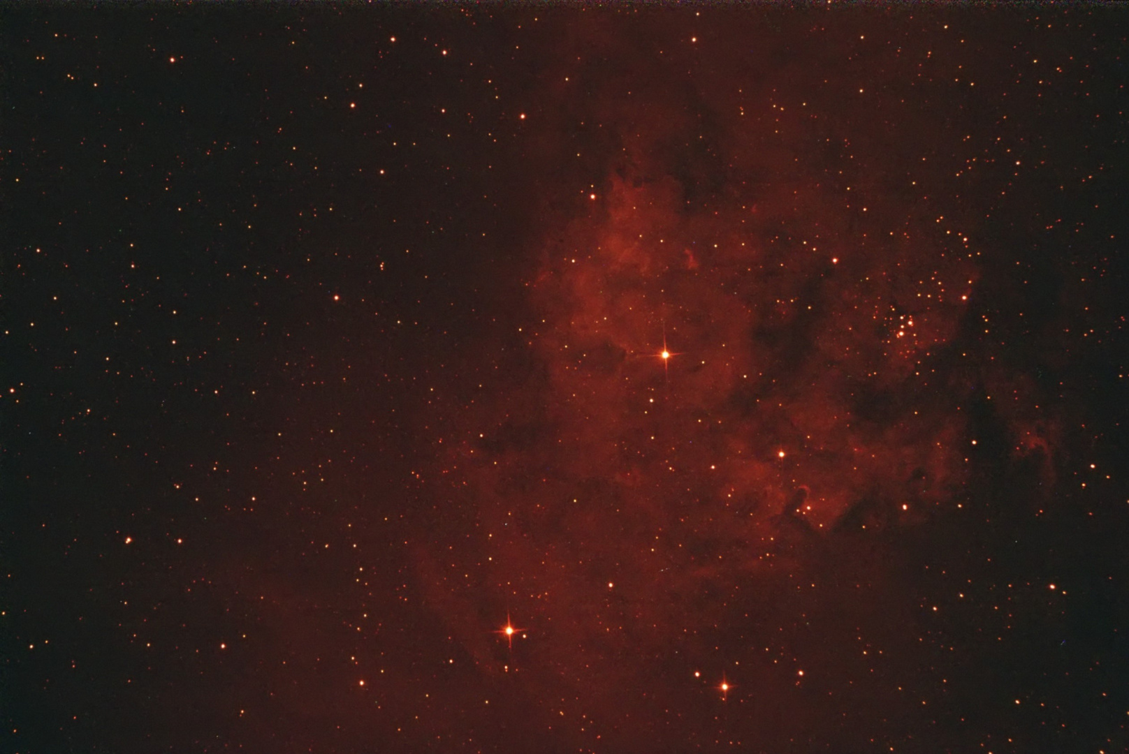 Ausschnitt aus NGC7822