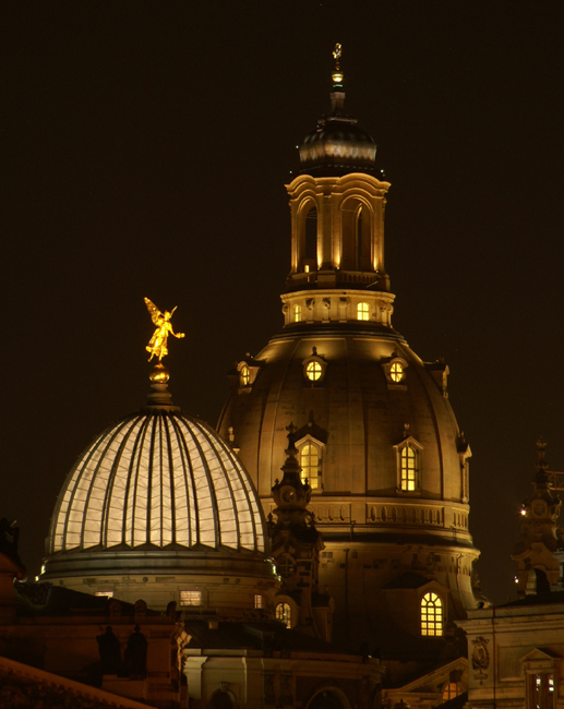 Ausschnitt der Dresdner Skyline