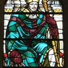 Ausschnitt eines Fensters in der Kathedrale von Exeter