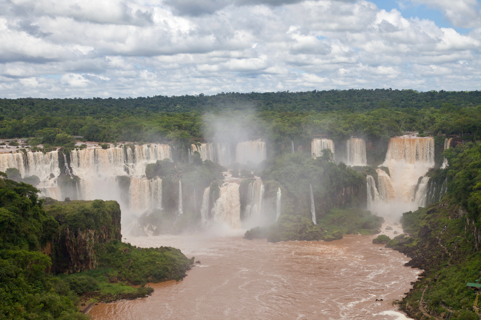 Ausschnitt: Iguazu -Wasserfälle