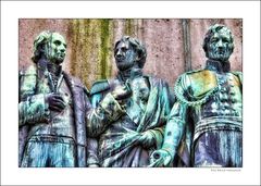 Ausschnitt .. Reiterdenkmal von Friedrich Wilhelm III. am Heumarkt zu Köln