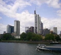 Ausschnitt Skyline FFM