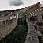 Ausschnitt vom Amphitheater in Xanten