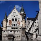 Ausschnitt vom Schloss Neuschwanstein