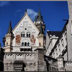 Ausschnitt vom Schloss Neuschwanstein