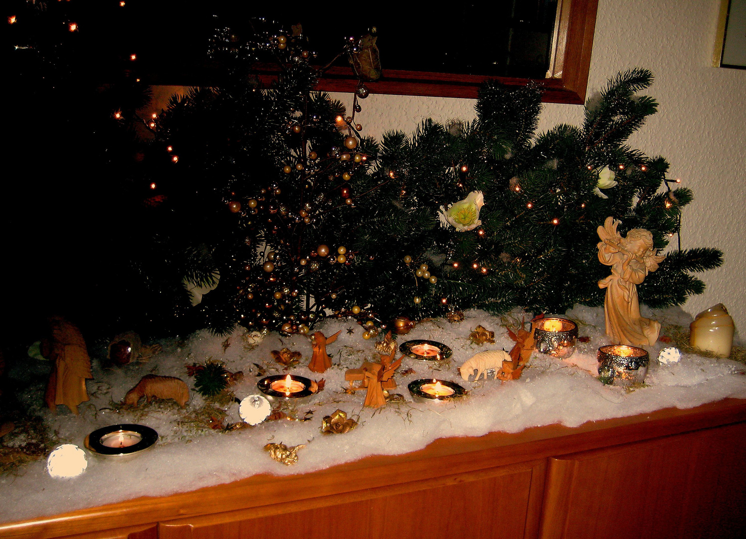 Ausschnitt von meiner Krippe Weihnachten 2011