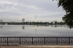 Aussenalster am Morgen