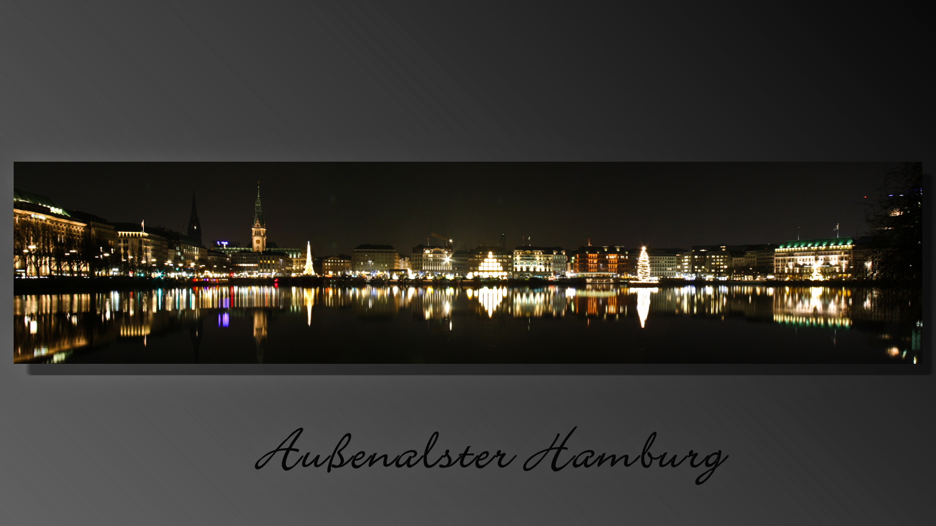 Außenalster Hamburg Weihnachtsmarkt