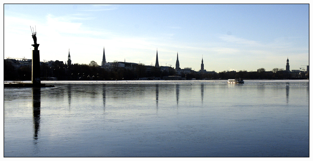 Außenalster in Hamburg