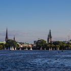 Außenalster in Juni