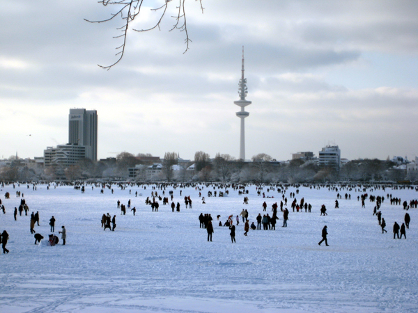 Aussenalster Januar 2010