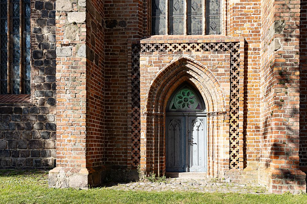 Außenansicht der Sankt Marienkirche in Angermünde