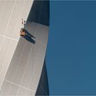 Außenarbeiten am ThyssenKrupp Testturm Rottweil