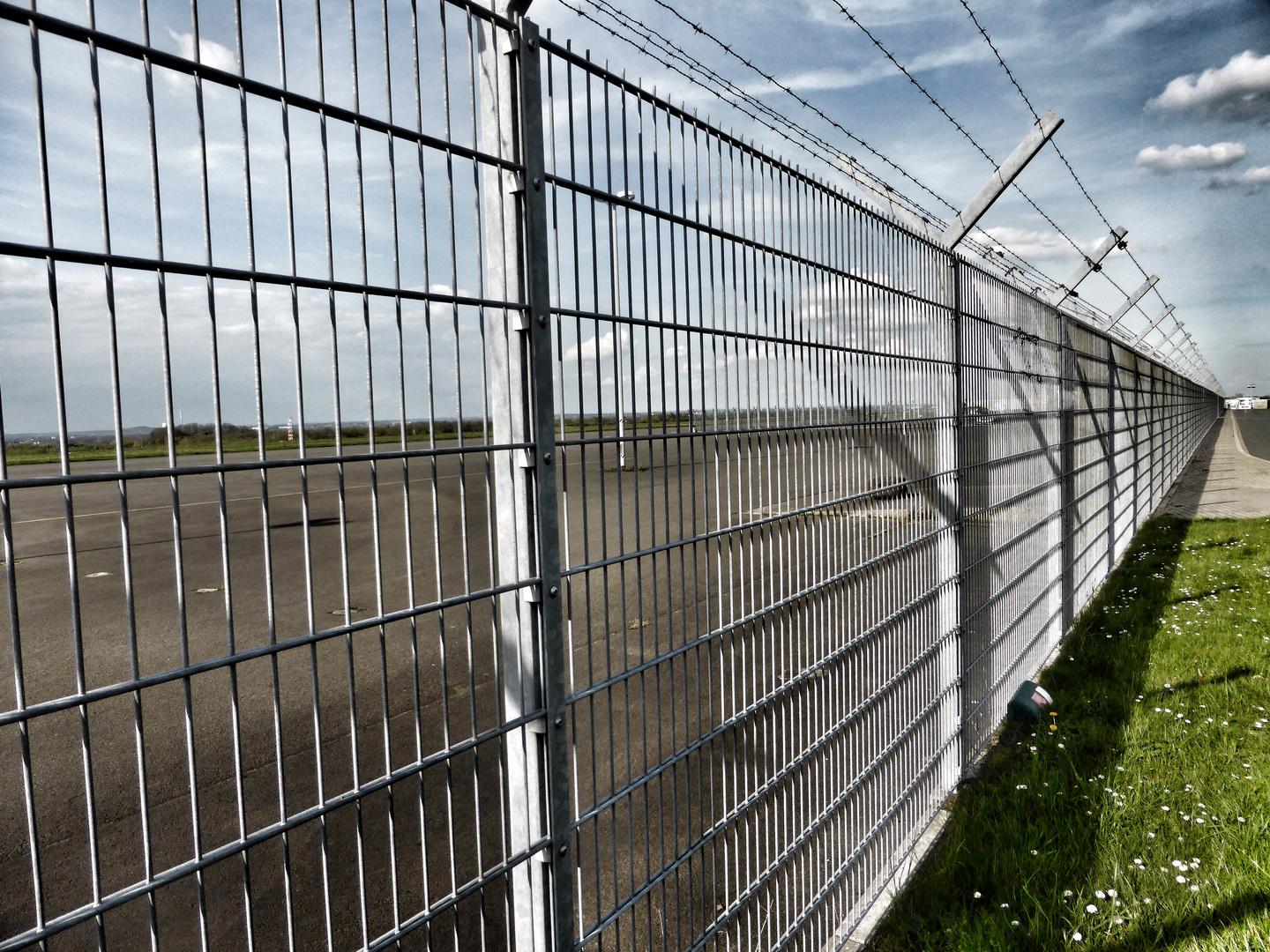 Aussengelände am Dortmundder Airport 