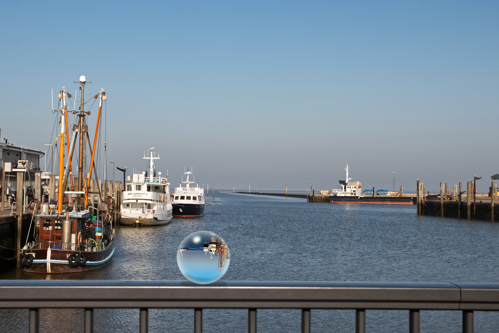 Außenhafen Harlesiel im Februar