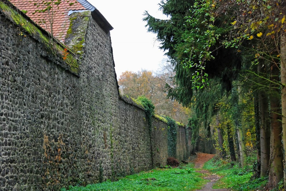 Außenmauer Kloster Arnsburg