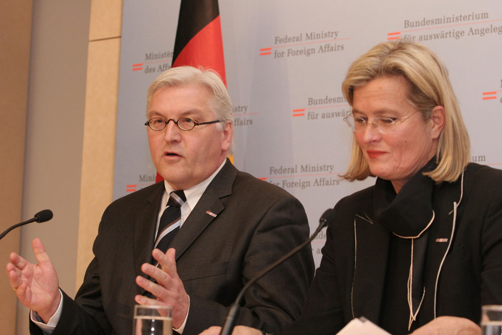 Außenminister Steinmeier, BRD